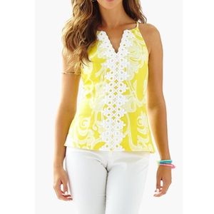 Lilly Pulitzer Magnolia Halter Top 4